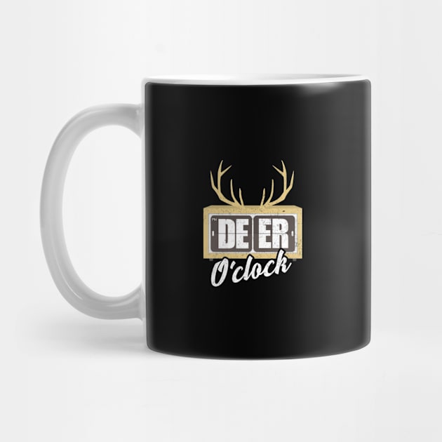 Deer O’clock - Funny Deer Hunting Hunter Ranger by merchmafia